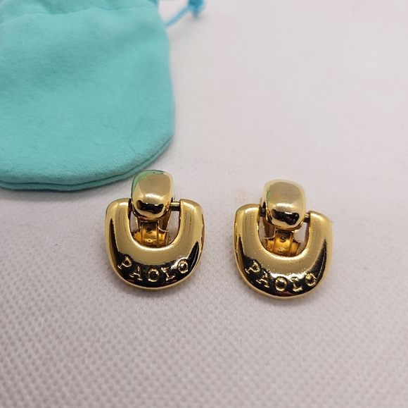 Paolo Gucci Clip on Earrings - Picture 9 of 9